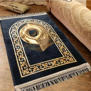 Prayer Mat Islamic Prayer Rug Colorful Design Soft Plush Custom Logo
