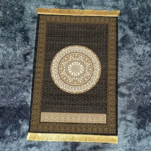 Prayer Rug Thick Soft Velvet Muslim Mat