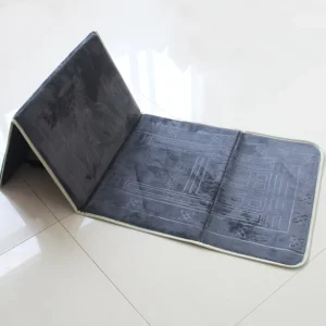 Prayer Rugs Super Soft Polyester Muslim Prayer Mat with Backrest Pocket Puzzle Pattern Machine Made