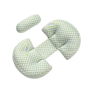 Pregnancy Comfortable Half Round Maternity Body Pillow Anti Dust Mite 100% Polyester Customizable for Sleeping