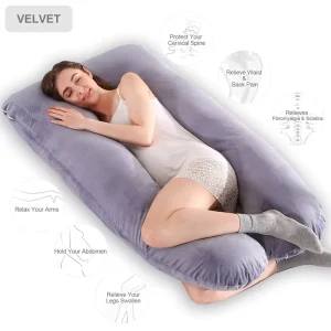 Pregnancy Pillow U Shape Maternity Pillow Super Soft U Shape Maternity Pillow for Pregnant Woman