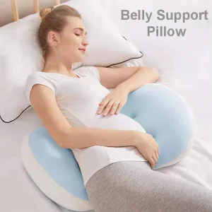 Pregnancy Pillow for Sleeping Adjustable Maternity Pregnancy Pillow Support Belly and Relax