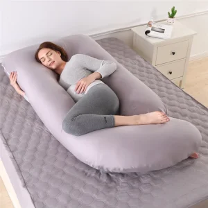 Pregnancy Pillows U Shaped Full Body Maternity Pillow With Removable Cover 57 Inch Pregnancy Pillows for Sleeping