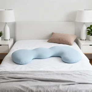 Pregnancy Support Memory Sponge Pillow Maternity Body Pillow for Side Sleeping Back Pain Relief During Pregnancy Pillow