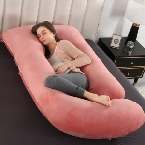 Pregnant Pillow Custom Removable Cover Fashion Comfortable G Shape Maternity Pregnant Full Body Pillows in Stock