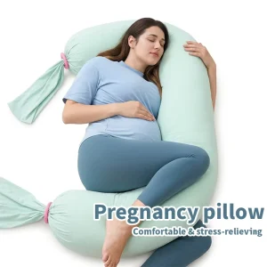 Pregnant Pillow L Shaped Maternity Memory Pregnancy L Shaped Full Body Pillow Long Pillow for Pregnant Female