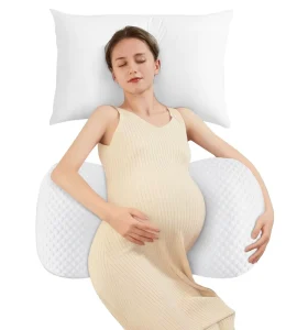 Pregnant Women’s Pillow Mothers to be Waist Side Protection Sleeping Pillow Special for Pregnant Women Back HIPS Legs