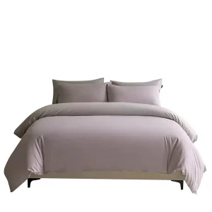 Premium 100% Cotton 4 Piece Hypoallergenic Wrinkle Resistant Soft Breathable Eco Friendly All Season Comforter Set Quilts