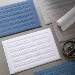 Premium 100% Cotton Thickened Bath Mat Highly Absorbent Non Slip Floor Towel for 5 Star Hotel Spa