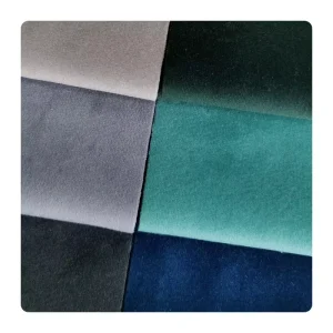 Premium 100% Polyester Woven Yarn Dyed Velvet Upholstery Fabric Breathable Abrasion Resistant for Furniture Sofa Bedding