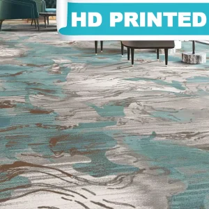 Premium 3D Printed Polypropylene Wall to Wall Carpet Thick Plush Anti Fouling Non Slip for Commercial Home Hotels Living Spaces