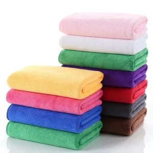 Premium 40x40cm Wash Drying Absorb Towel Microfiber Car Wash Blue Microfiber Cleaning Towel Car Microfiber Towel Car Cleaning