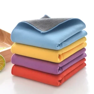 Premium 500gsm Suede Microfiber Car Detailing Towels High Density Quick Dry Skin Friendly for Car Cleaning