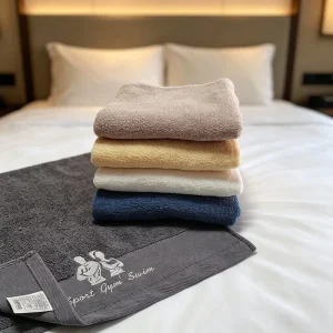 Premium Absorbent Cotton Bath Towel Custom Logo High Quality Thickened Pure Cotton Comfort Home Bath Cotton Towels