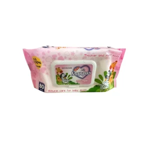 Premium Baby Economy Wet Wipes Disposable Daily Hygiene for Sensitive Skin 80pcs