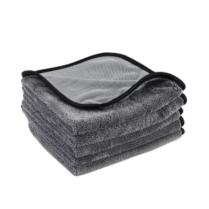 Premium Car Care Products 60*90cm 650GSM Twisted Loop Thickened Cloth Microfiber Quick Drying Car Towel