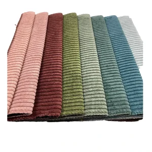 Premium Chenille Sofa Fabric Upholstery Textile for Furniture Production Lines