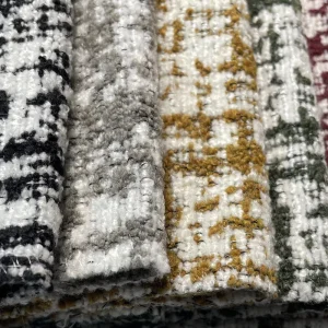 Premium Chenille Sofa Material Shrink Resistant Home Textile Fabric Comfortable Upholstery Cloth for Furniture Manufacturing