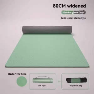 Premium Comfort Thickened Large Size Travel Friendly Easy Clean Hygiene Protection Physical Activity Mat TPE Yoga Mat