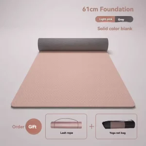 Premium Comfort Thickened Large Size Travel Friendly Easy Clean Hygiene Protection Physical Activity Mat TPE Yoga Mat