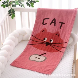 Premium Cotton Gauze Bath Towel Lightweight Soft Absorbent Towel for Daily Home Use