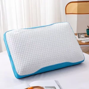 Premium Cozy Series Luxury Hotel Quality Memory Foam Bed Pillows Modern Solid Pattern Comfortable Neck Support for Sleep