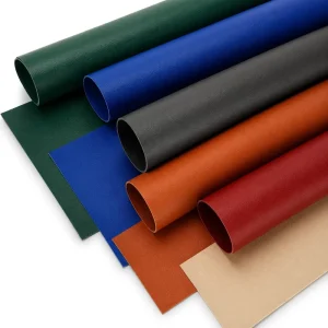 Premium Double Sided Embossed Texture Durable Abrasion Resistant Material PU Synthetic Leather for Chair Upholstery