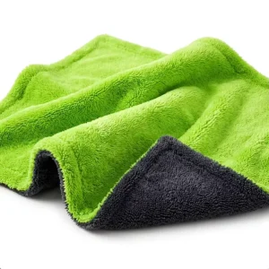 Premium Double Sided Twisted Loop Microfiber Towel Extreme Water Absorption One Pass Car Drying Towel for Car Care Shop