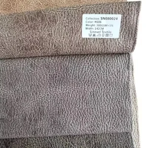 Premium Dyed 100% Polyester Unique Texture and Soft Touch Breathable Competitively Priced Technical Fabric for Sofa and Cars