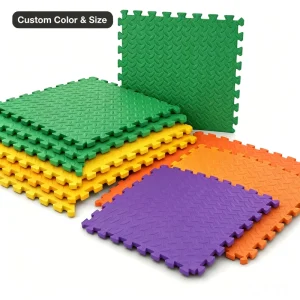 Premium EVA Gym Mat Custom Color Custom Size High Density Durable Interlocking Mat Puzzle Mats Flooring