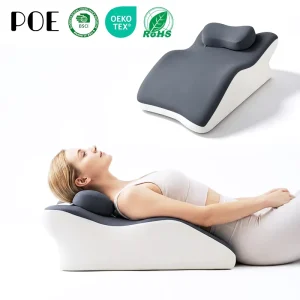 Premium Elastic Sleep Pillow Quiet Noise Reduction Deep Sleep Aid Bed Pillow Solid Body Design For Cozy Bed Sleep