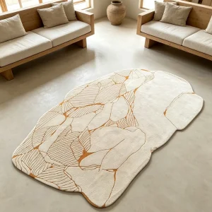 Premium Elegant Custom Made Bespoke Handmade Area Rug Luxury Contemporary Living Room Floor Decor Design Carpet
