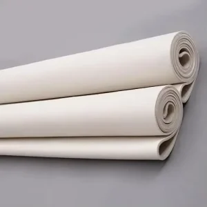Premium Felt Roll 12″ X 10yd White Soft Wool Like Feel 1.2mm Thick Fabric for DIY Crafts