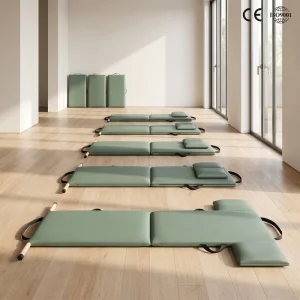 Premium Foldable Yoga Pilates Mat Custom Zen Meditation Cushion Bulk for Global Chain Yoga Studios