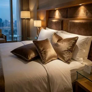 Premium High Gloss Mercerized Velvet Polyester Blend Luxury Throw Pillow Cover Anti Wrinkle Washable Customizable Vintage