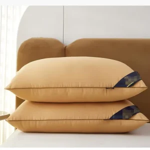 Premium Hotel Quality Neck Support Sleeping Bed Pillow Inserts Breathable Cotton King Size Pillows for Home Hotel Stomach