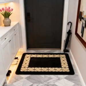 Premium Indoor Absorbent Floor Mat for Indoor & Entryway with Non Slip Backing