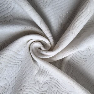 Premium Jacquard Knitted Mattress Fabric Soft Breathable Polyester Bed CoverTextile with Elegant Pattern for Mattress Upholstery