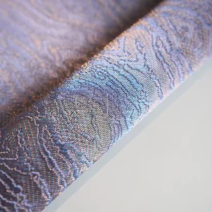 Premium Metallic Woven Interior Wall Material Created for Architectural Decoration and High End Residential Environments