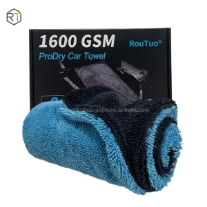 Premium Microfiber Drying Towel Super Absorbent Quick Dry Car Detailing Cloth Twisted Loop Car Wash Towel
