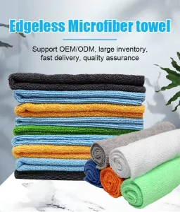 Premium Multifunctional High Absorbent Microfiber Kitchen Dishcloth Cleaning Towel for Home Use and Car Washing