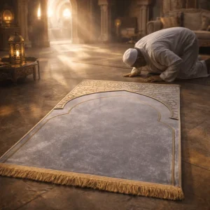 Premium Non Slip Polyester Home Ramadan Muslim Prayer Mat