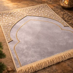 Premium Non Slip Polyester Travel Modern Muslim Prayer Mat