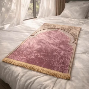 Premium Non Slip Polyester Travel Muslim Prayer Mat