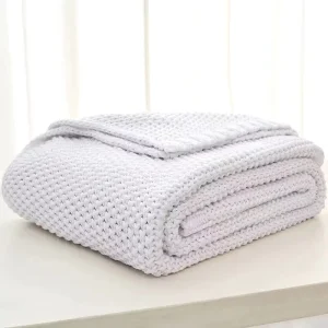 Premium Nordic Acrylic Thick Blanket Custom Size Warm for Winter Nap Sofa Air Conditioning Cover
