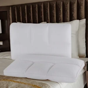 Premium Quality 100% Cotton Help Sleep All Seasons Anti-Mite Breathable Hotel Collection Bed Pillows