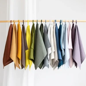 Premium Quality 40x40cm Ultra Soft Cotton Kitchen Towels Handmade Weave Dish & Bar Tea Towel Highly Absorbent