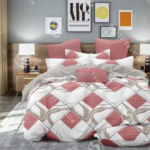 Premium Quality Bedding Sets Geometry Flower Design Comforter Juego De Cama Bedsheet Duvet Cover Durable for Beds