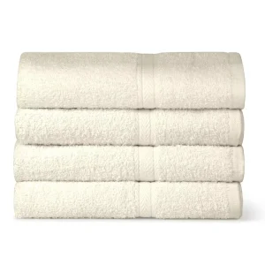 Premium Quality Egyptian Cotton Bath Towels Solid Color Soft Durable Luxury Style
