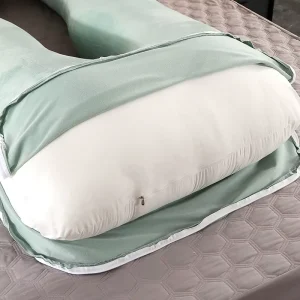 Premium Quality U Style Maternity Pad Cotton Cushion Breathable Cool Layer Restful Support for Pregnant Belly